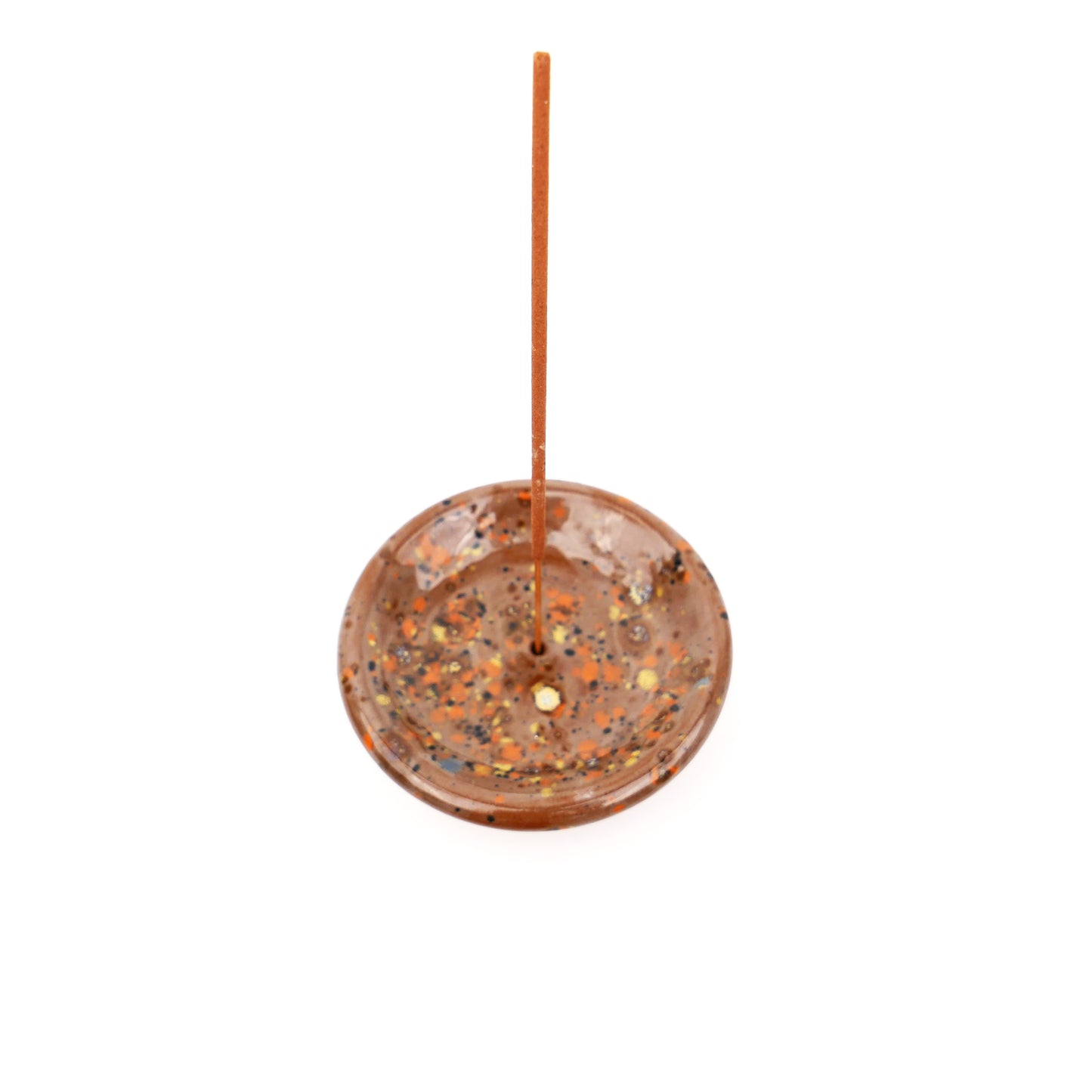 Bicolor spray paint incense holder