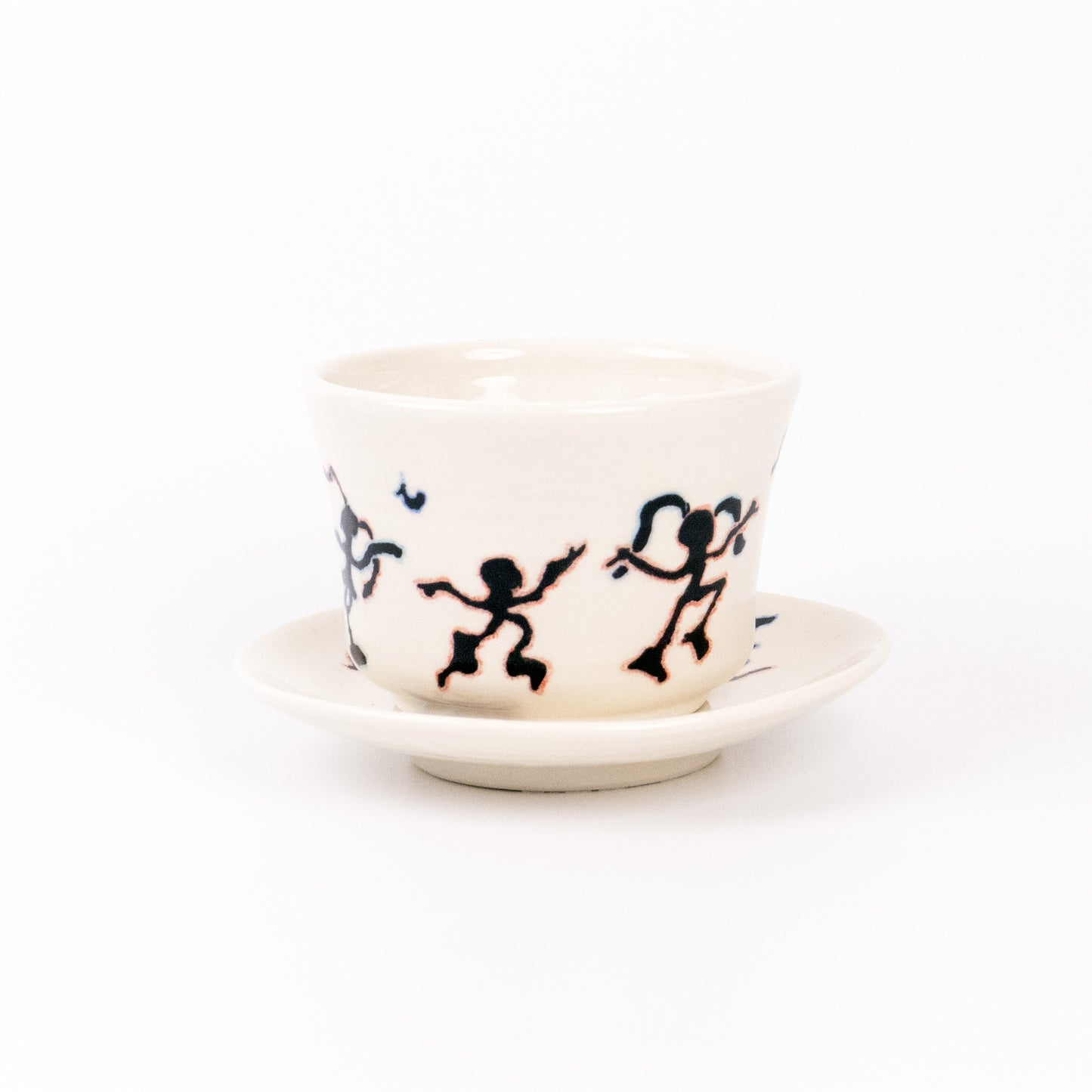 Dance in the rhythm mug & saucer