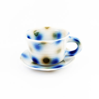 spray gun mug & saucer