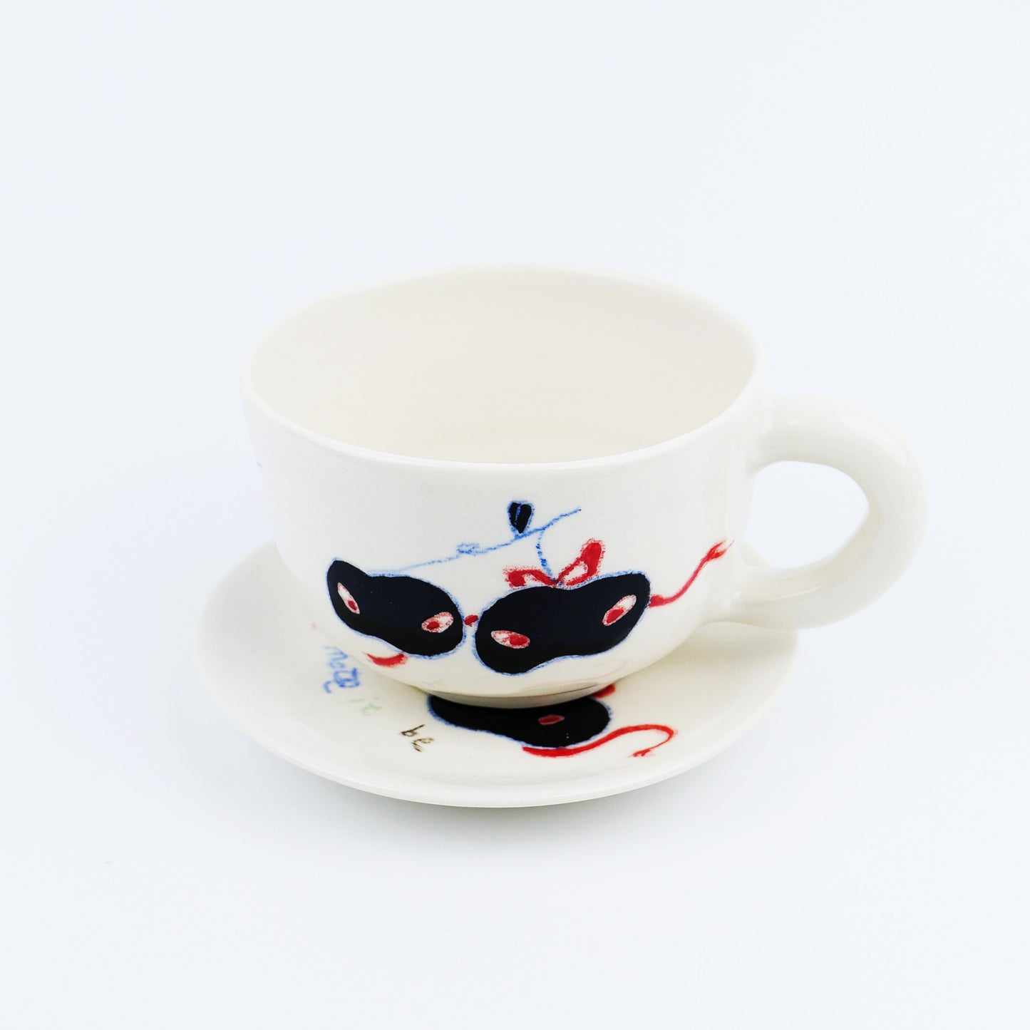 Rotten Fruits mug & saucer