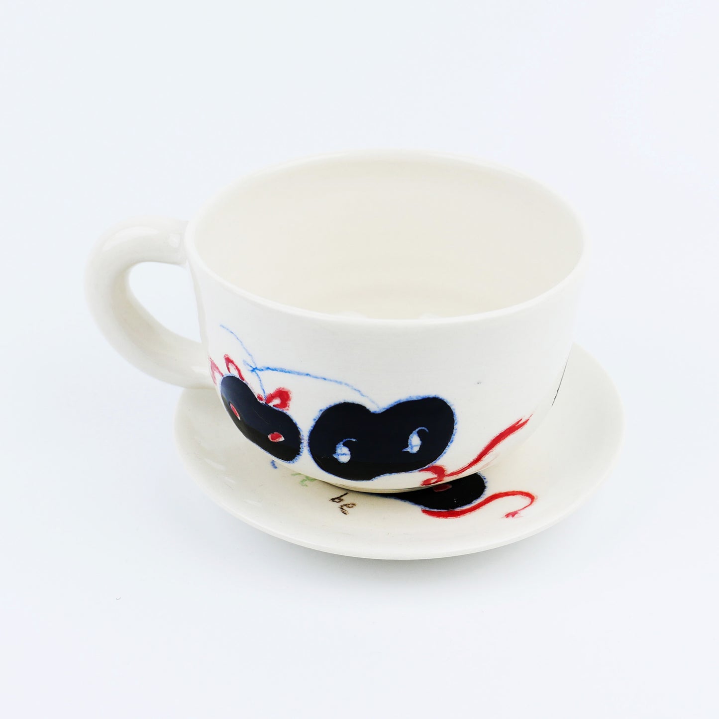 Rotten Fruits mug & saucer
