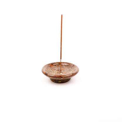 Bicolor spray paint incense holder