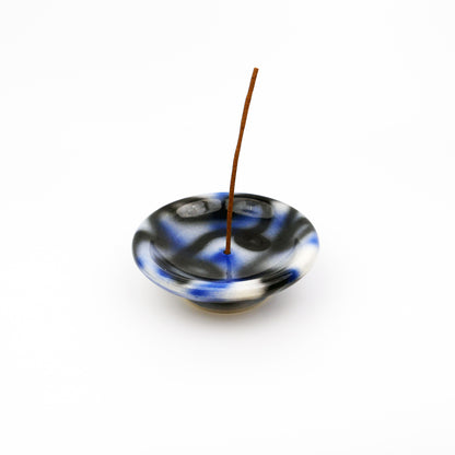 Bicolor spray gun incense holder