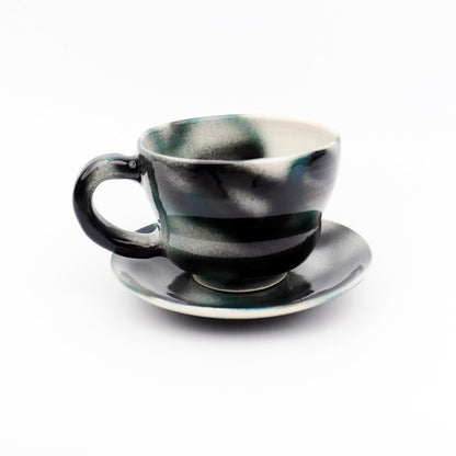 Spray gun Mug & Saucer