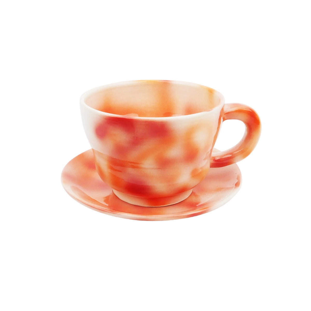 Spray gun Mug & Saucer